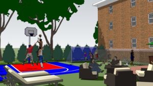 Grills and Basketball - Efficiency Apartments Near me